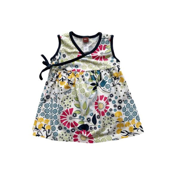 Tea Collection Floral Wrap Tunic Size 18-24m - Picture 1 of 4